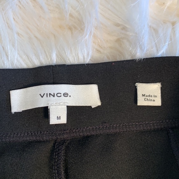 Women’s Black Vince Stretch Leggings Size Medium - Picture 7 of 11